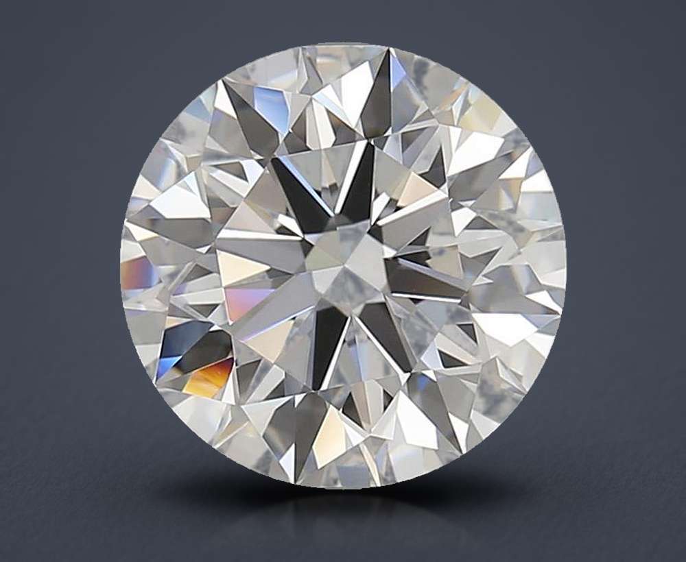 3.53 Carat Round Lab Diamond