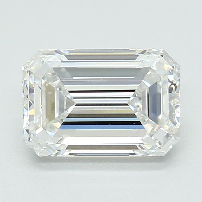 1.44ct E VS2 Rare Carat Ideal Cut Emerald Lab Grown Diamond