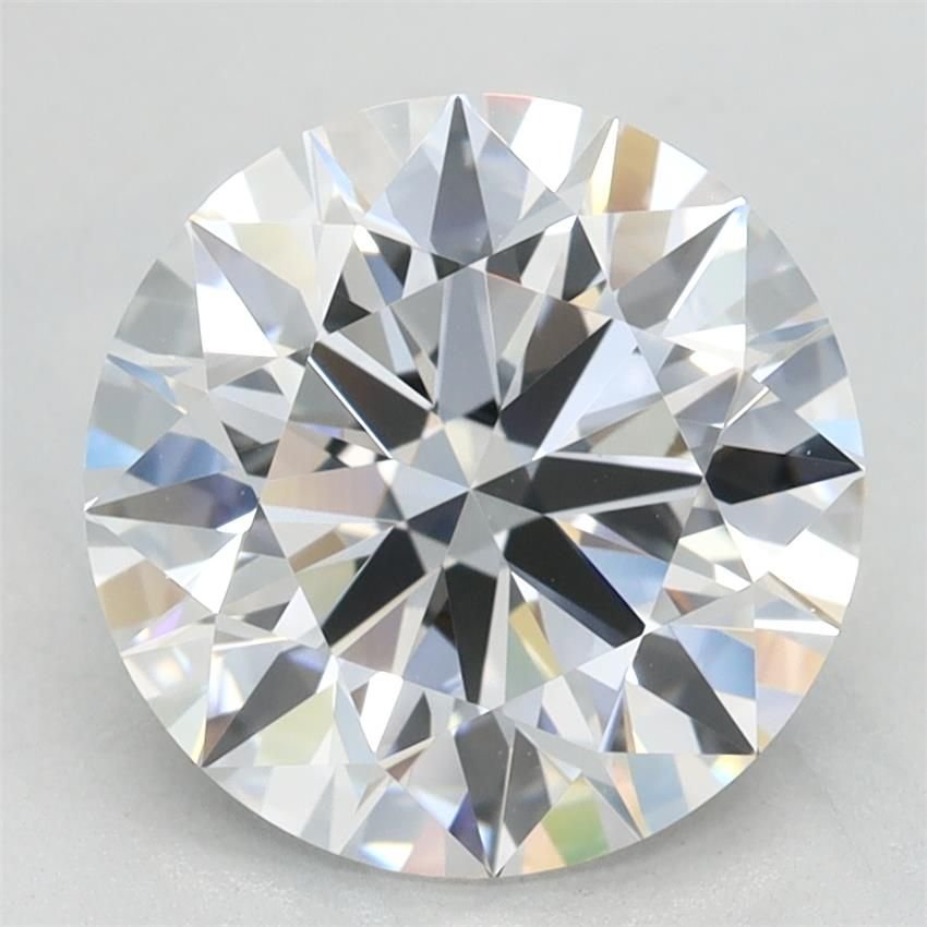 3.00ct D IF Rare Carat Ideal Cut Round Lab Grown Diamond