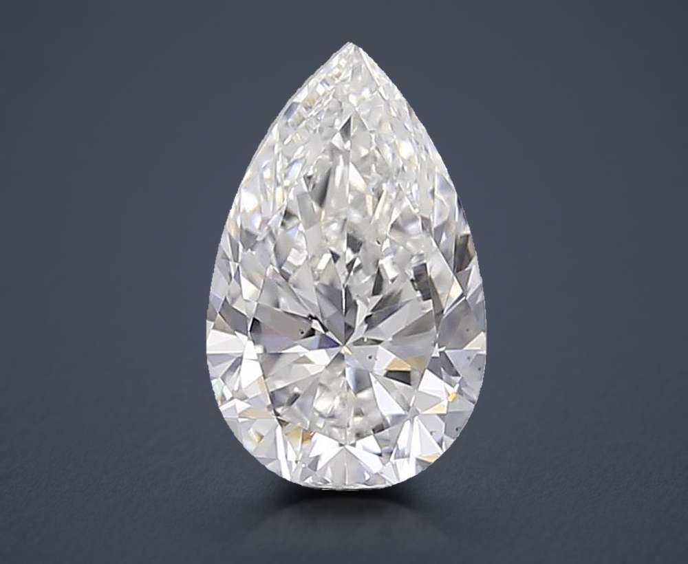 0.72 Carat Pear Lab Diamond