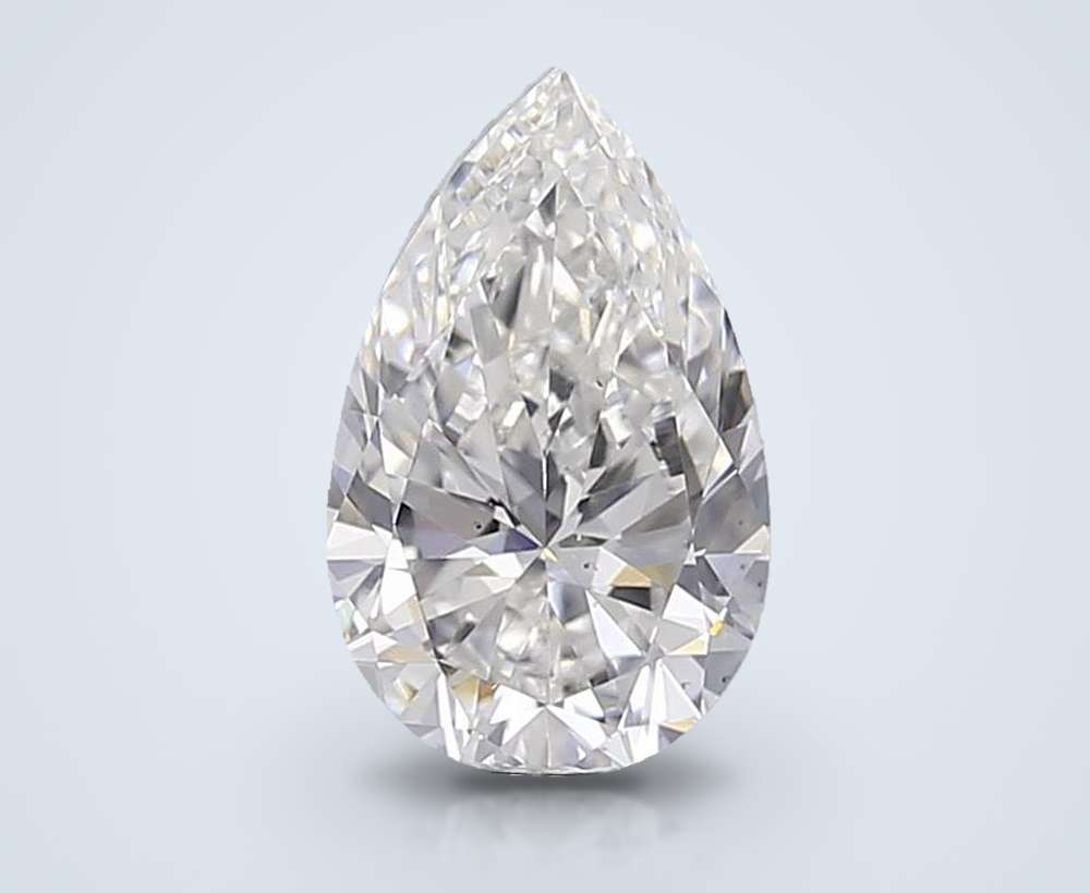 0.72 Carat Pear Lab Diamond