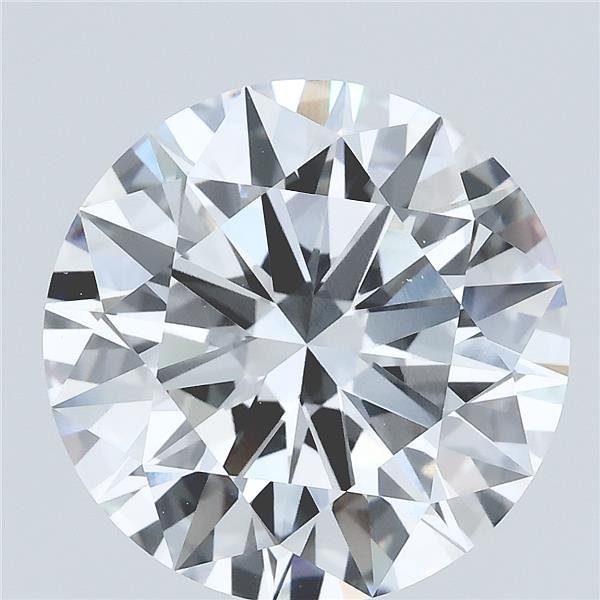 5.55 Carat Round Lab Diamond