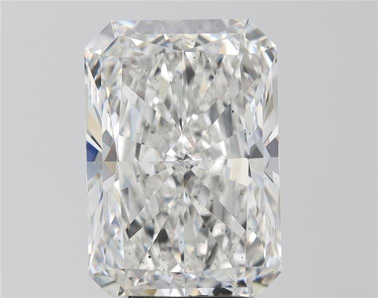 7.65ct G SI1 Rare Carat Ideal Cut Radiant Lab Grown Diamond