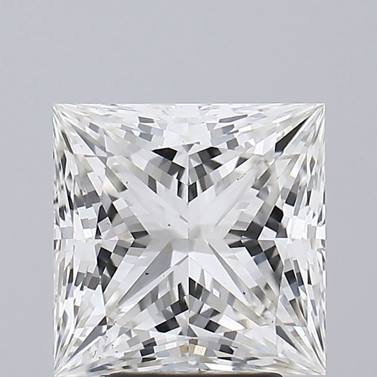 3.54ct H VS1 Rare Carat Ideal Cut Princess Lab Grown Diamond