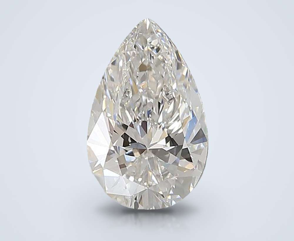 1.50 Carat Pear Lab Diamond