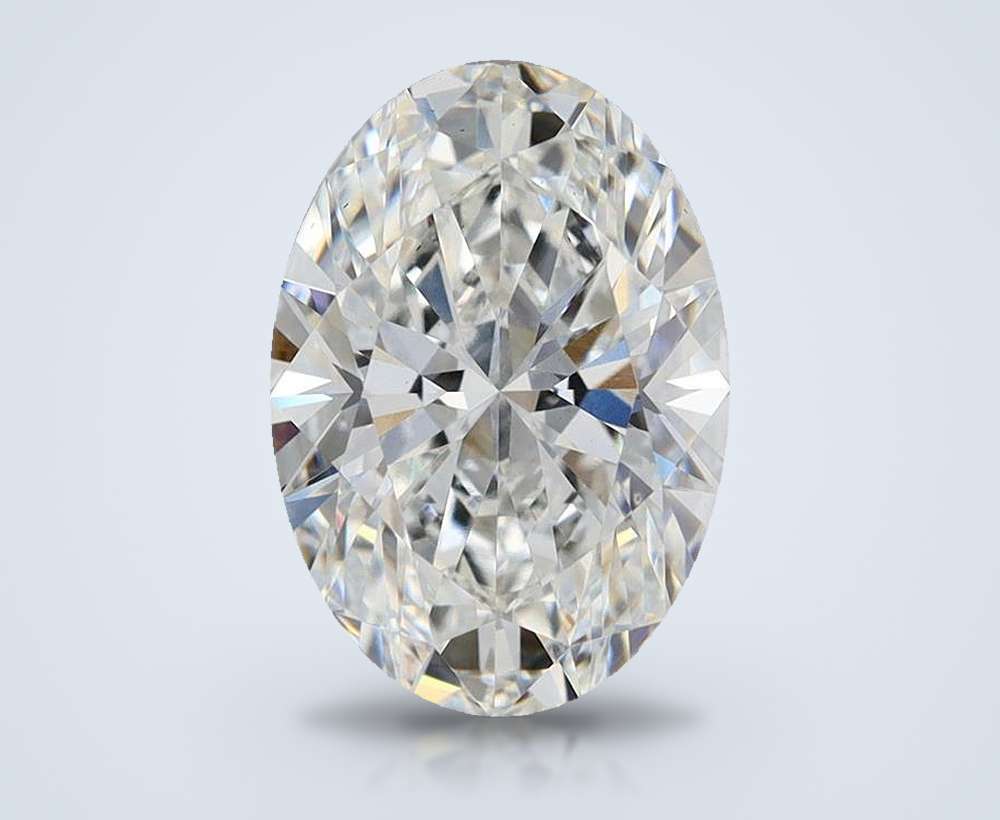 3.18 Carat Oval Lab Diamond