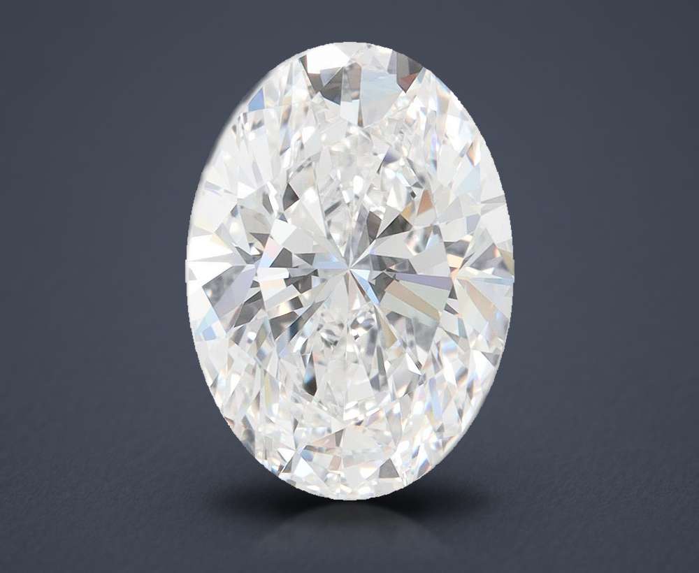 5.07 Carat Oval Lab Diamond