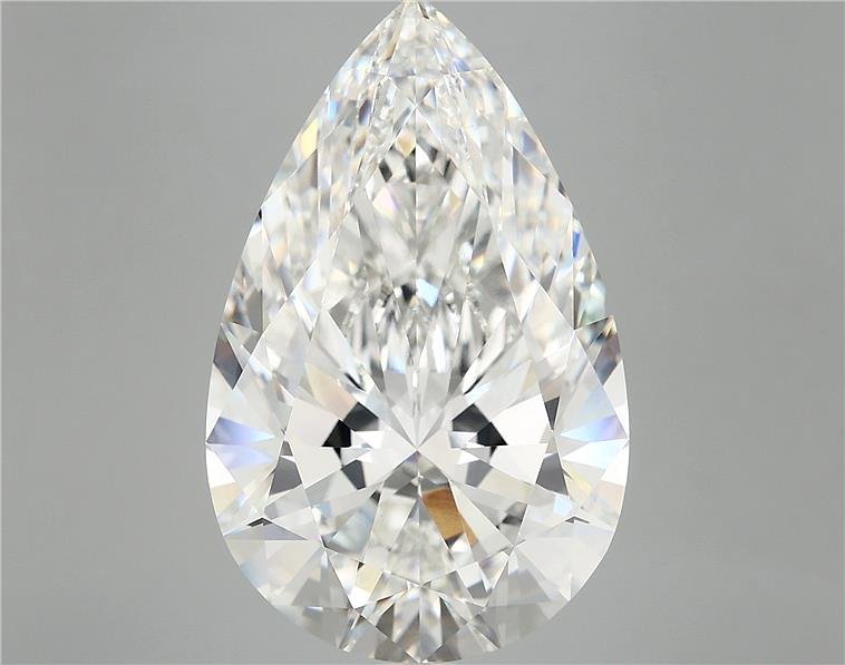 11.70ct E VVS2 Rare Carat Ideal Cut Pear Lab Grown Diamond