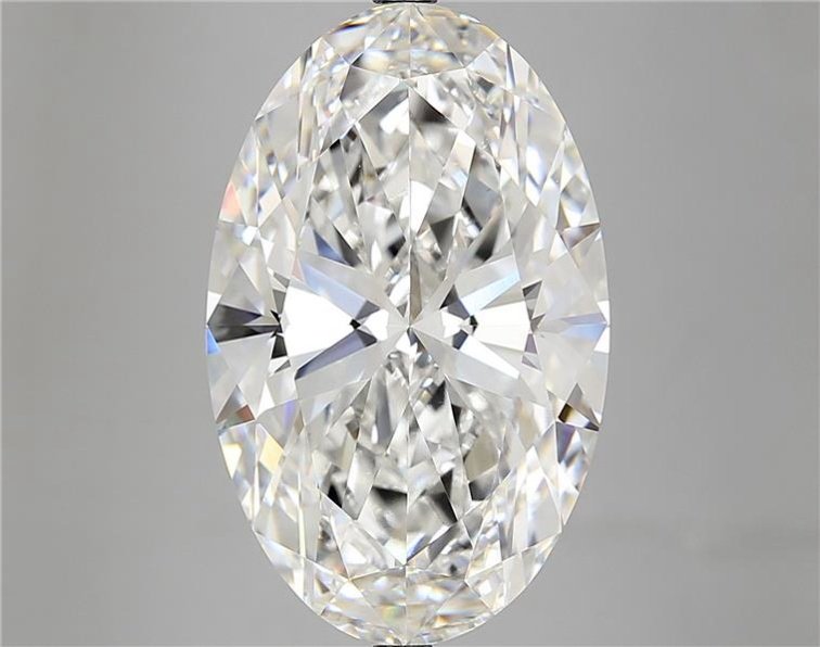 10.58ct E VVS2 Rare Carat Ideal Cut Oval Lab Grown Diamond