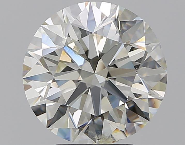 3.80ct K SI2 Excellent Cut Round Diamond