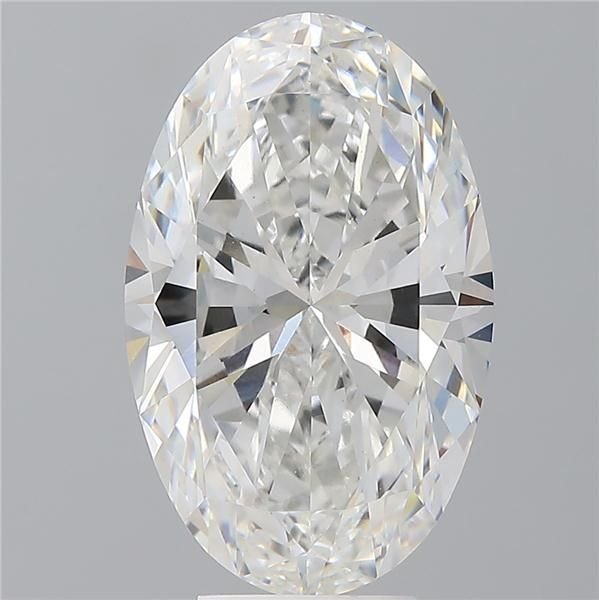 6.50 Carat Oval Lab Diamond