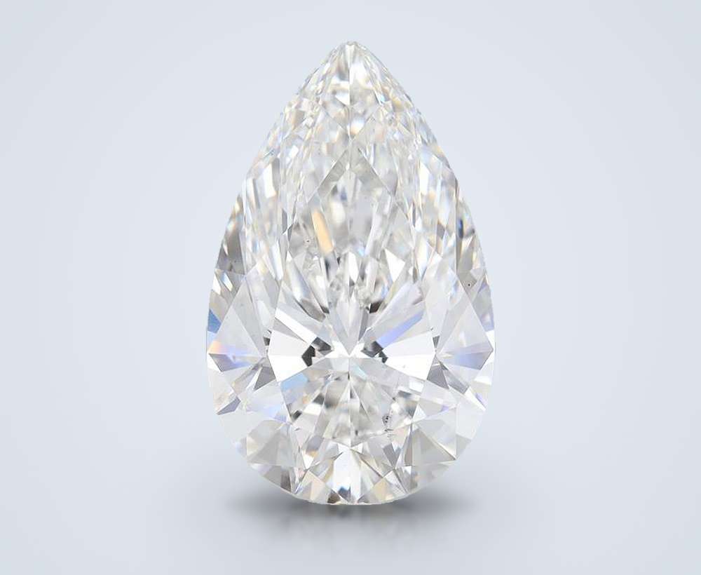 7.40 Carat Pear Lab Diamond
