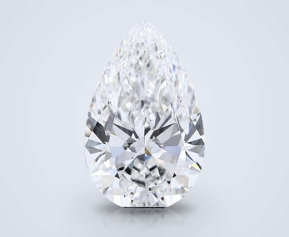 8.01 Carat Pear Lab Diamond