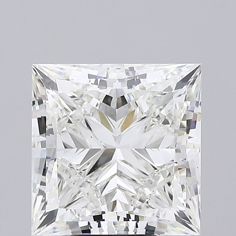 8.56ct F VS2 Rare Carat Ideal Cut Princess Lab Grown Diamond