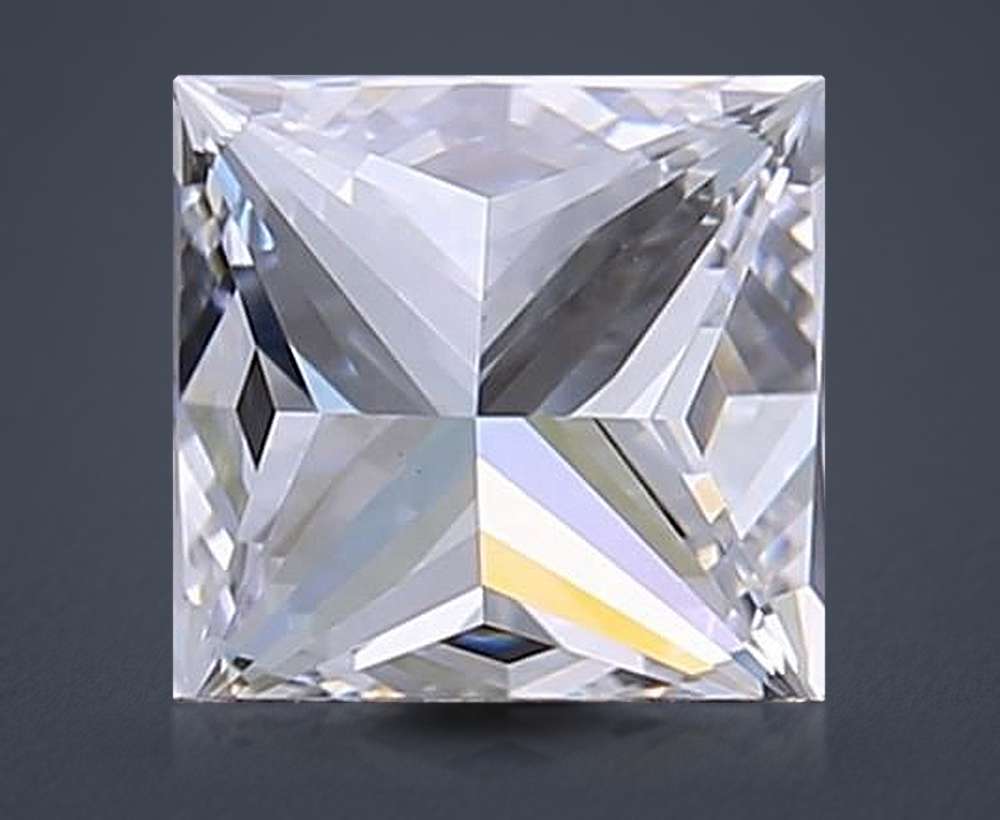 0.53 Carat Princess Lab Diamond