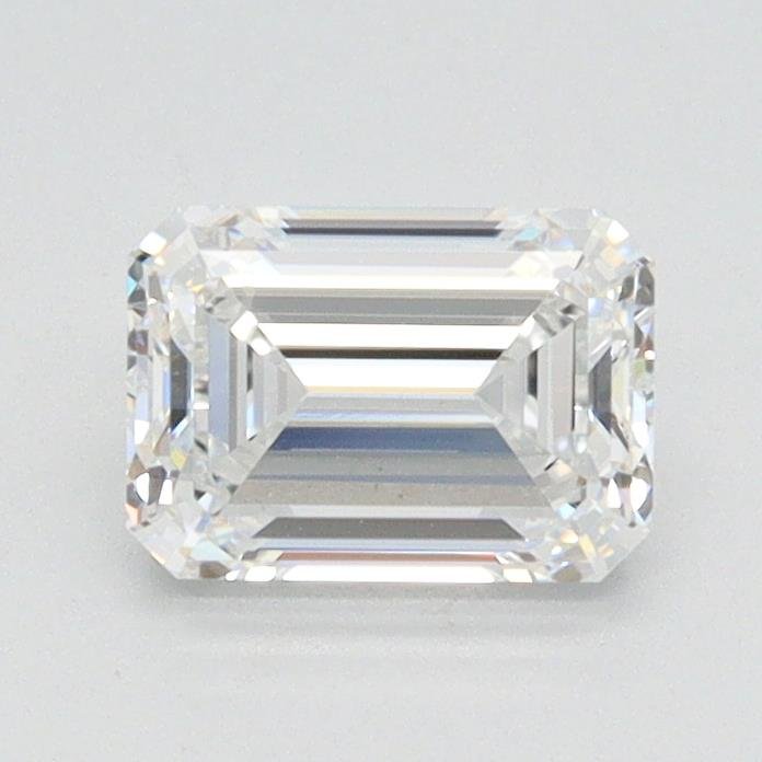 1.00ct E VVS2 Excellent Cut Emerald Lab Grown Diamond