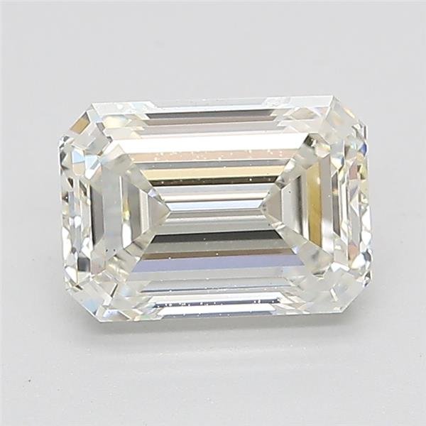 1.56ct H VS1 Excellent Cut Emerald Lab Grown Diamond