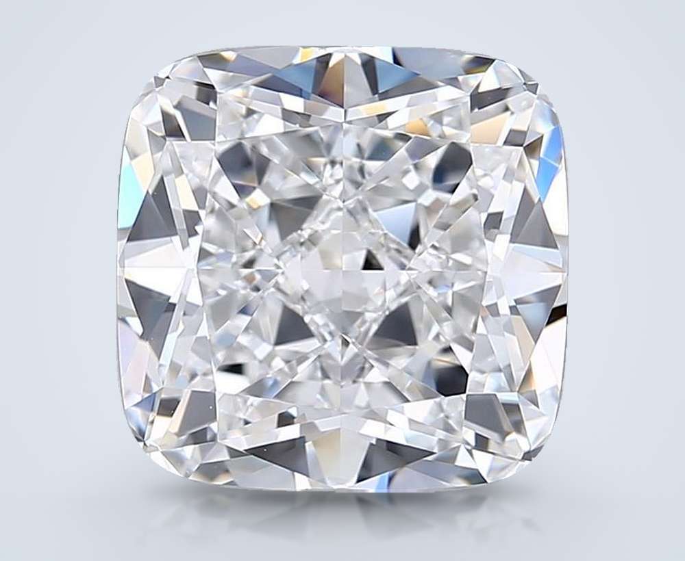6.34 Carat Cushion Lab Diamond