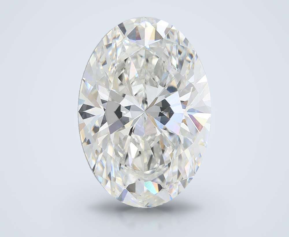 4.07 Carat Oval Lab Diamond
