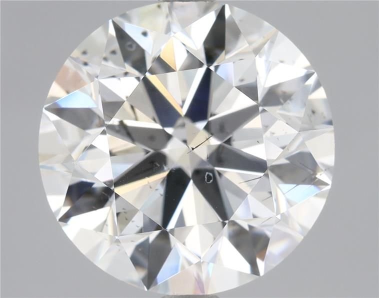 3.01ct E SI2 Excellent Cut Round Diamond