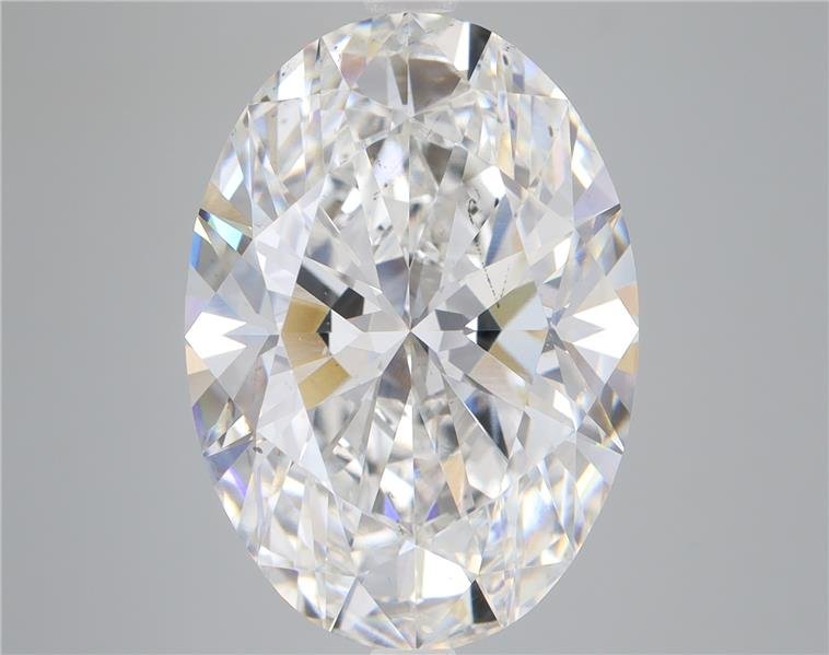 8.66ct F SI1 Rare Carat Ideal Cut Oval Lab Grown Diamond