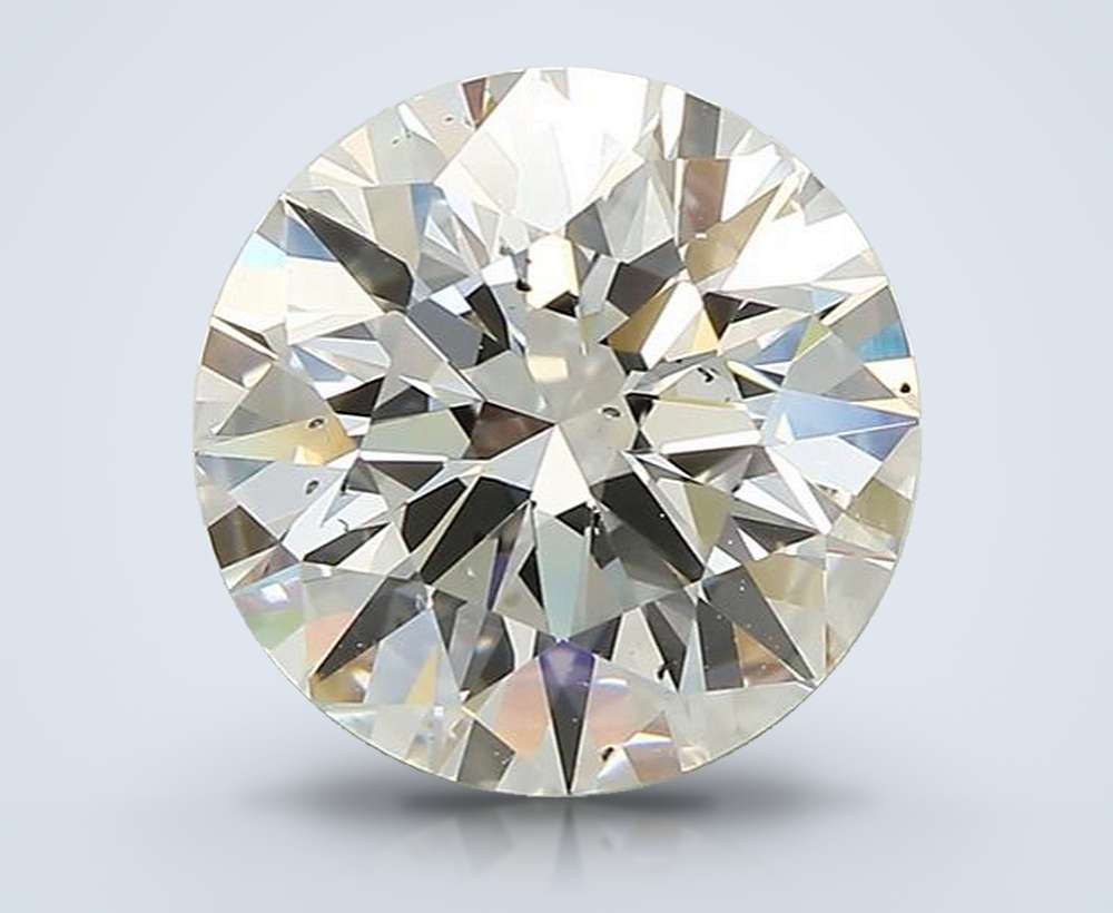 3.06 Carat Round Natural Diamond