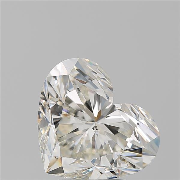 5.03ct K SI2 Excellent Cut Heart Diamond