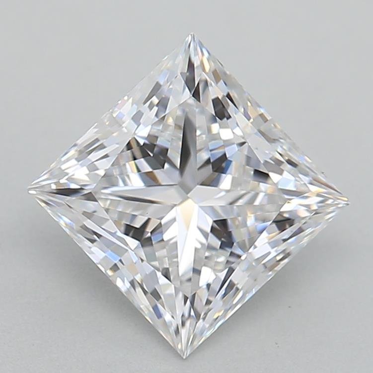 1.11ct E VVS2 Rare Carat Ideal Cut Princess Lab Grown Diamond