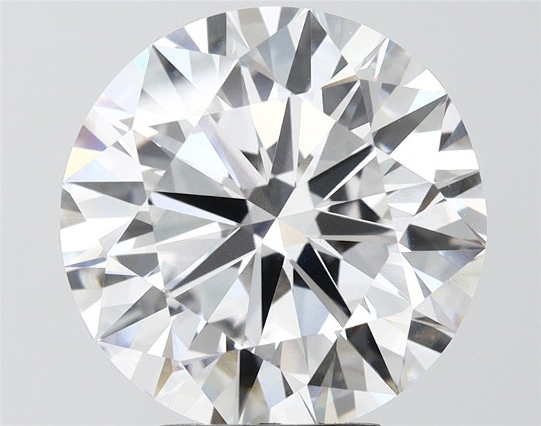 7.01ct D VVS2 Excellent Cut Round Lab Grown Diamond