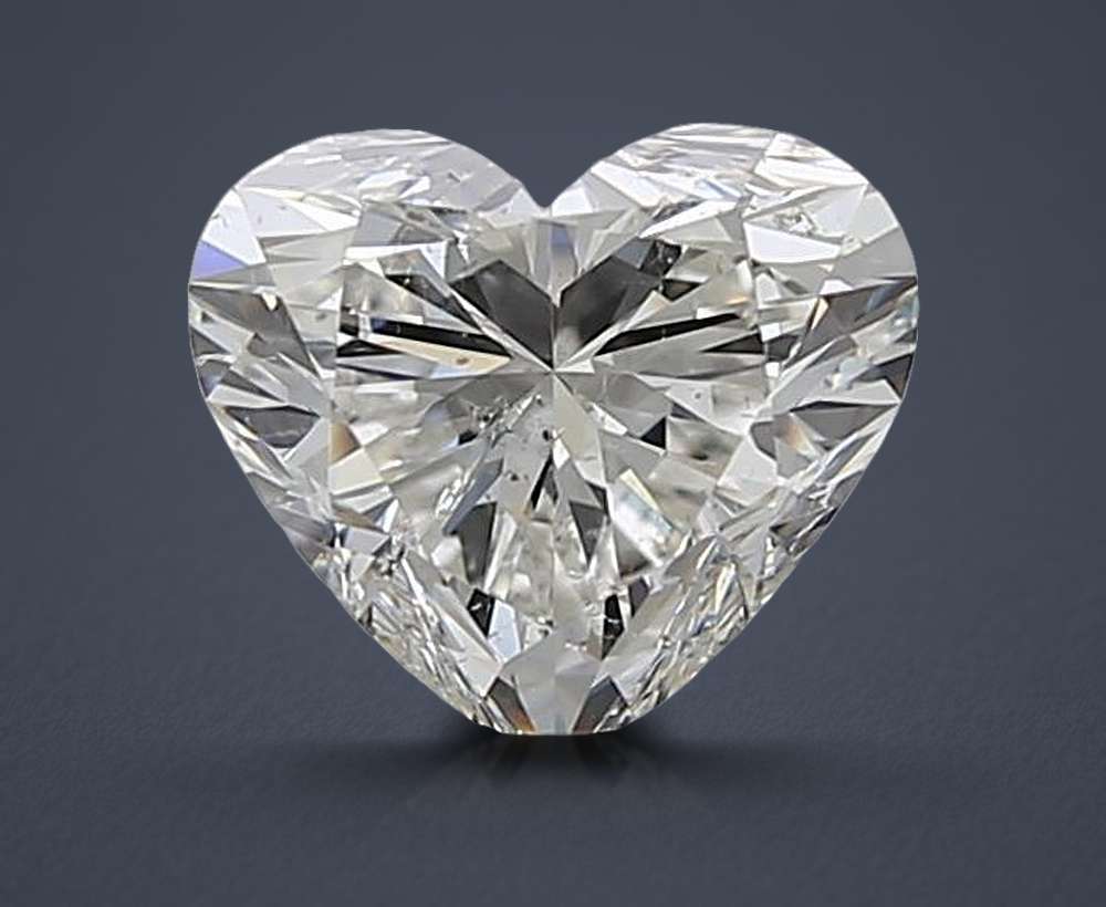 1.51 Carat Heart Natural Diamond