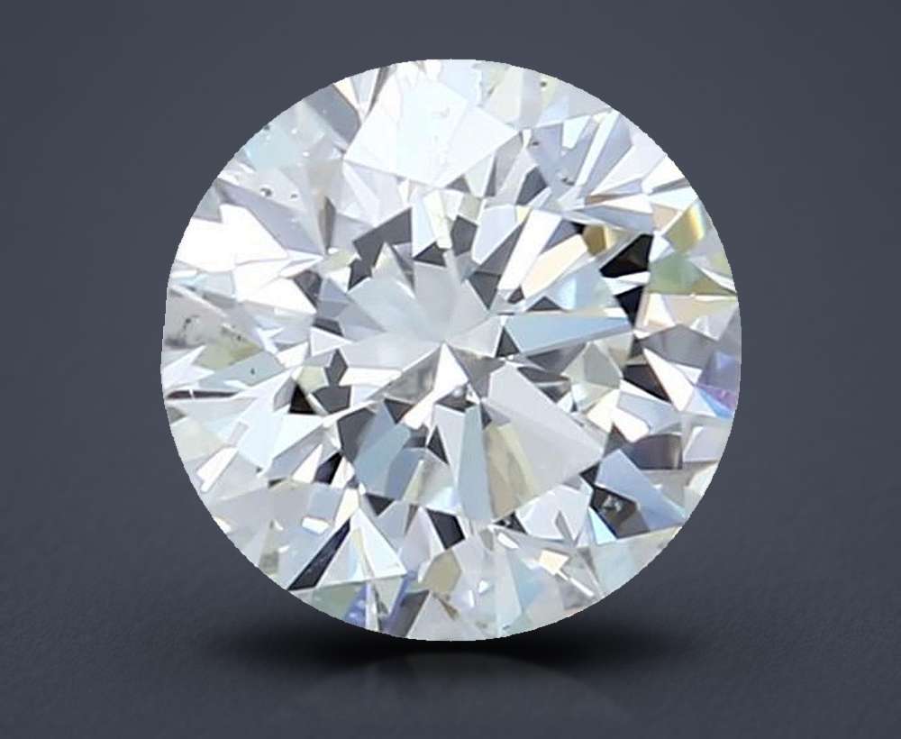 2.00 Carat Round Natural Diamond