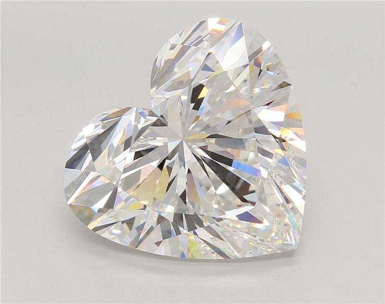 9.07ct E VS1 Rare Carat Ideal Cut Heart Lab Grown Diamond