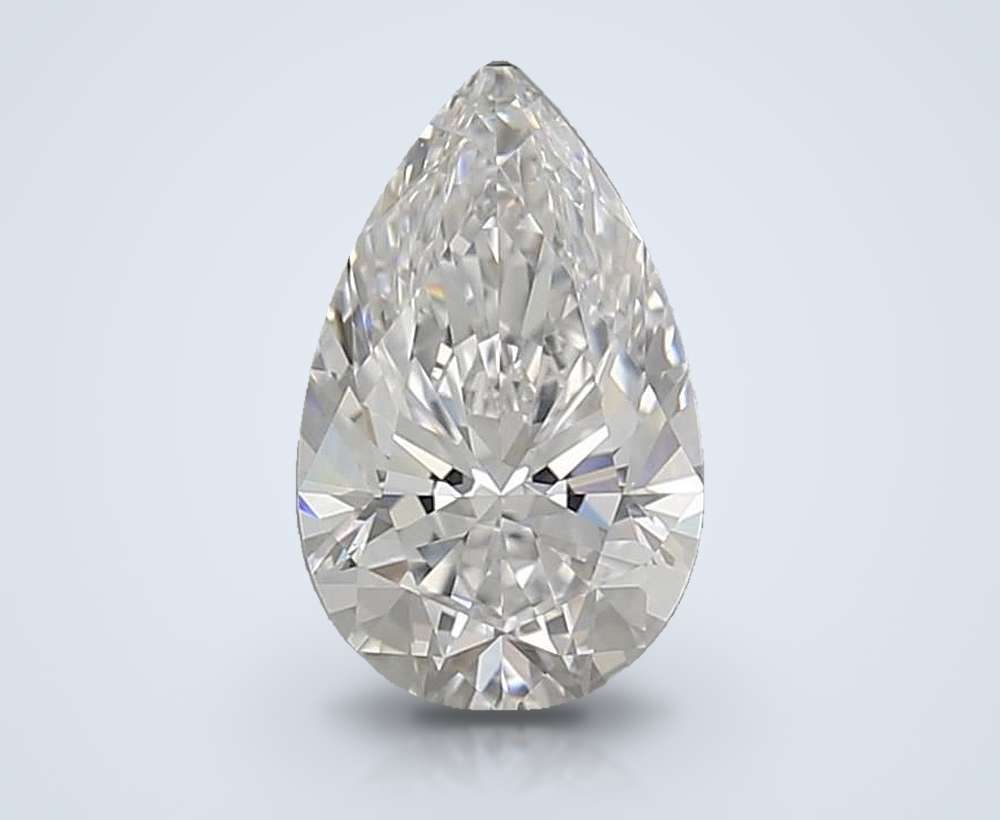 1.22 Carat Pear Lab Diamond