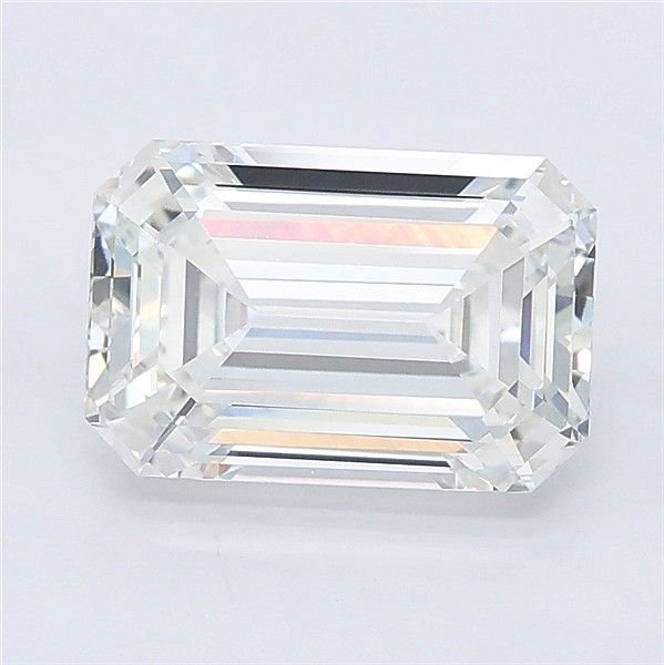 2.50ct G VS1 Excellent Cut Emerald Lab Grown Diamond