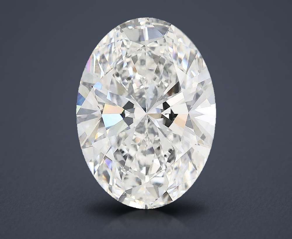 4.00 Carat Oval Lab Diamond