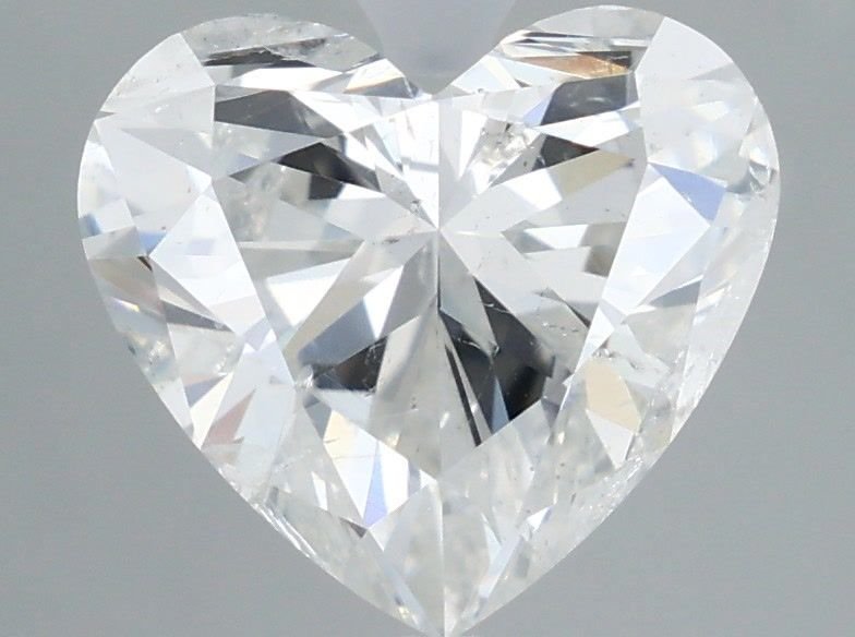 2.10ct H SI2 Rare Carat Ideal Cut Heart Diamond