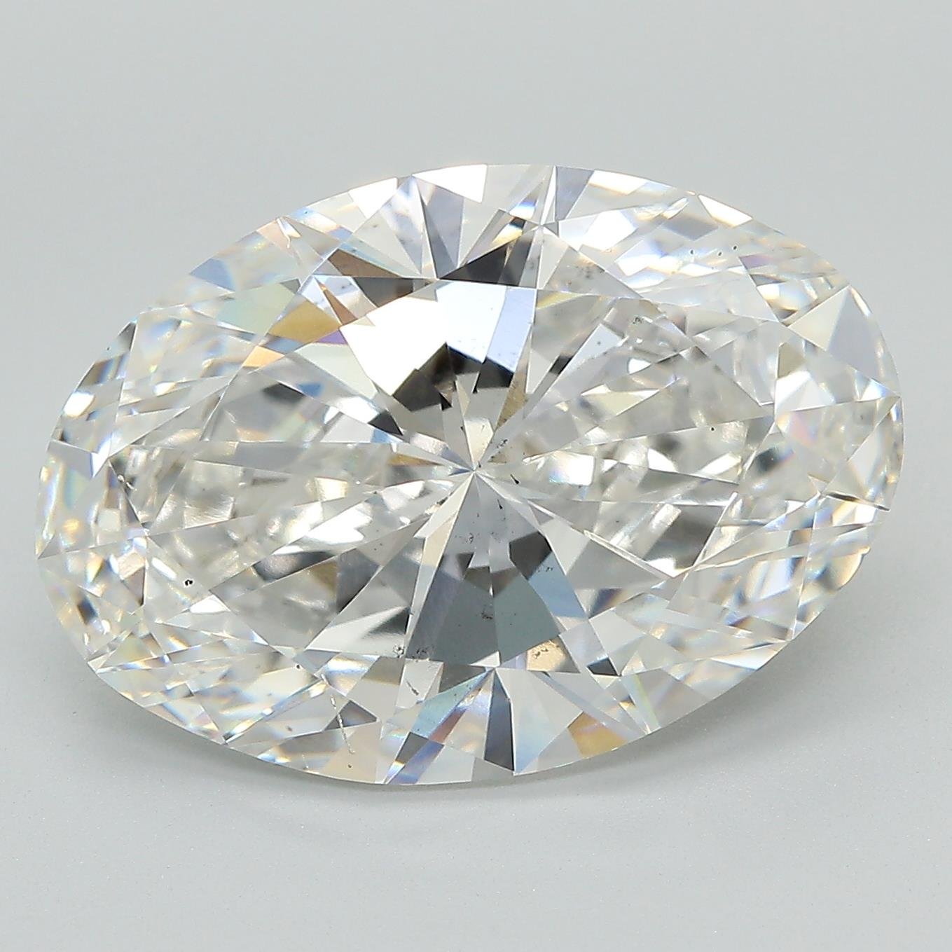 10.03ct F VS2 Very Good Cut Oval Lab Grown Diamond