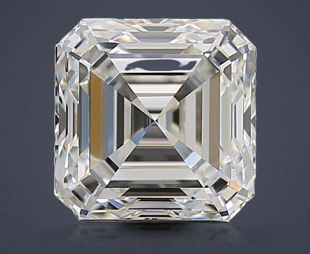 3.05 Carat Asscher Natural Diamond