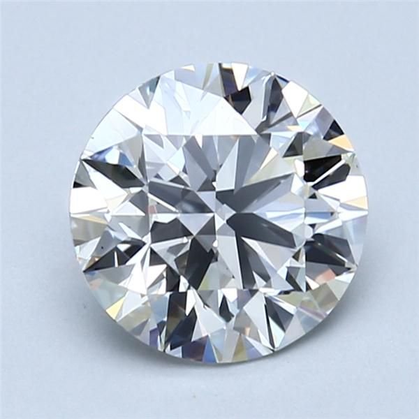 2.04ct G VVS1 Rare Carat Ideal Cut Round Diamond
