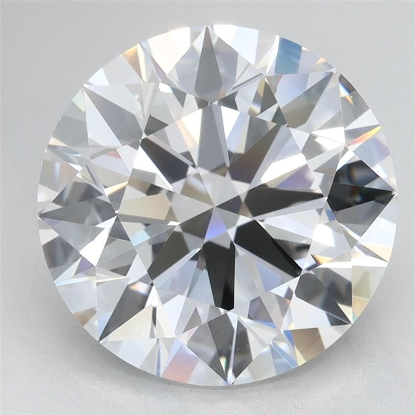 4.19ct D VVS1 Rare Carat Ideal Cut Round Lab Grown Diamond