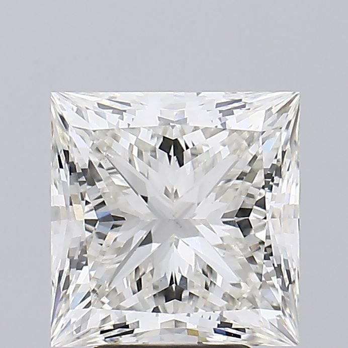 5.01ct I VS1 Rare Carat Ideal Cut Princess Lab Grown Diamond