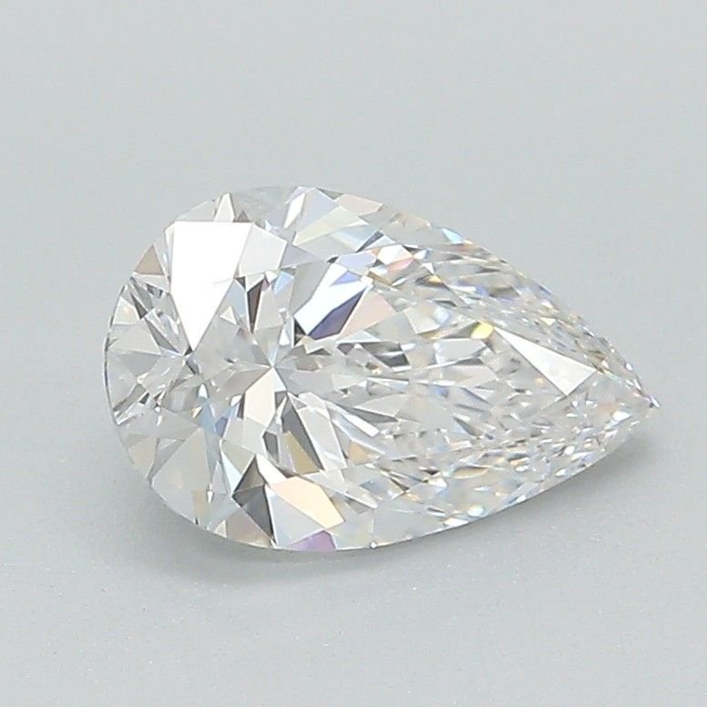 1.09ct D VVS2 Rare Carat Ideal Cut Pear Lab Grown Diamond
