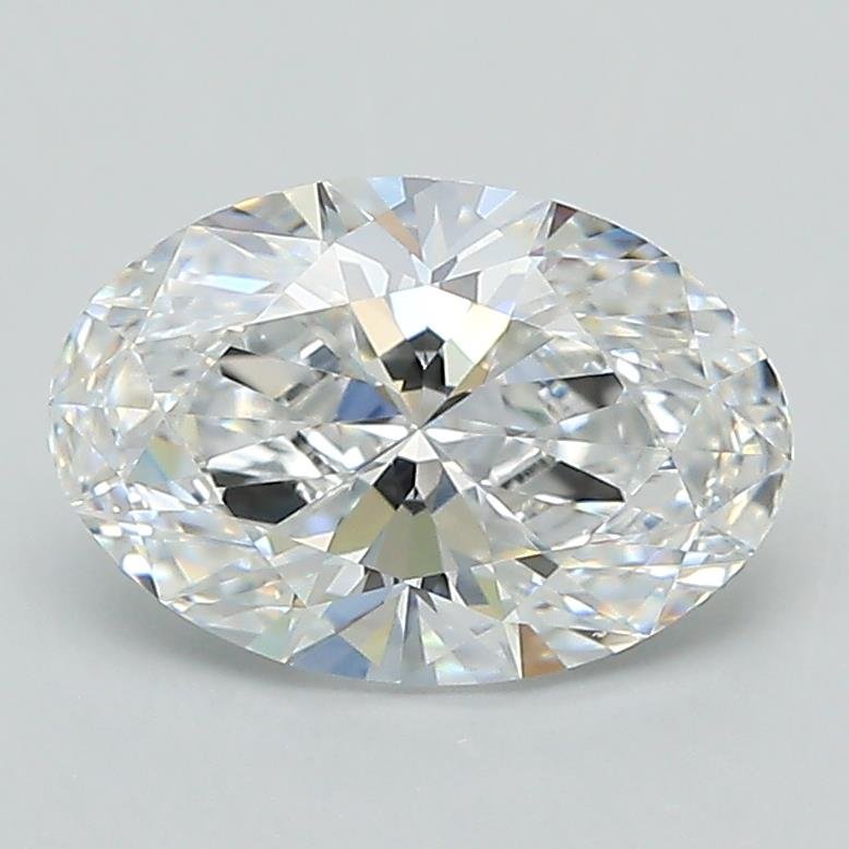 1.59ct D VS1 Rare Carat Ideal Cut Oval Lab Grown Diamond