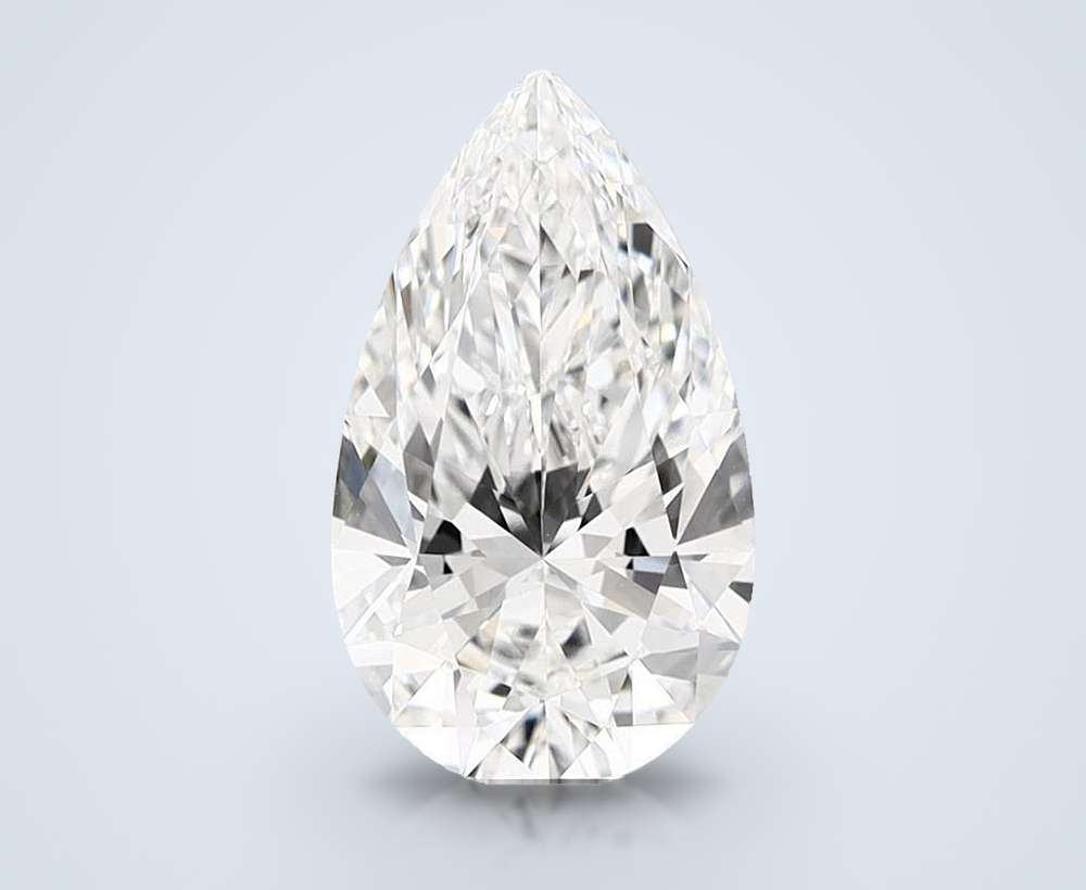 1.00 Carat Pear Lab Diamond