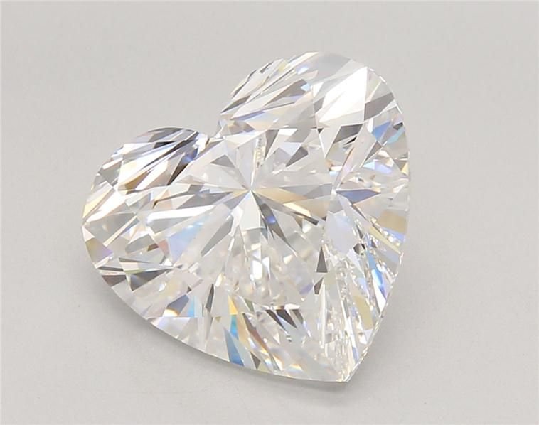 5.05ct E VVS2 Rare Carat Ideal Cut Heart Lab Grown Diamond