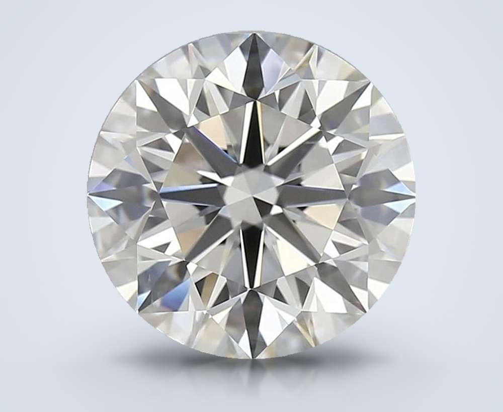 4.02 Carat Round Natural Diamond