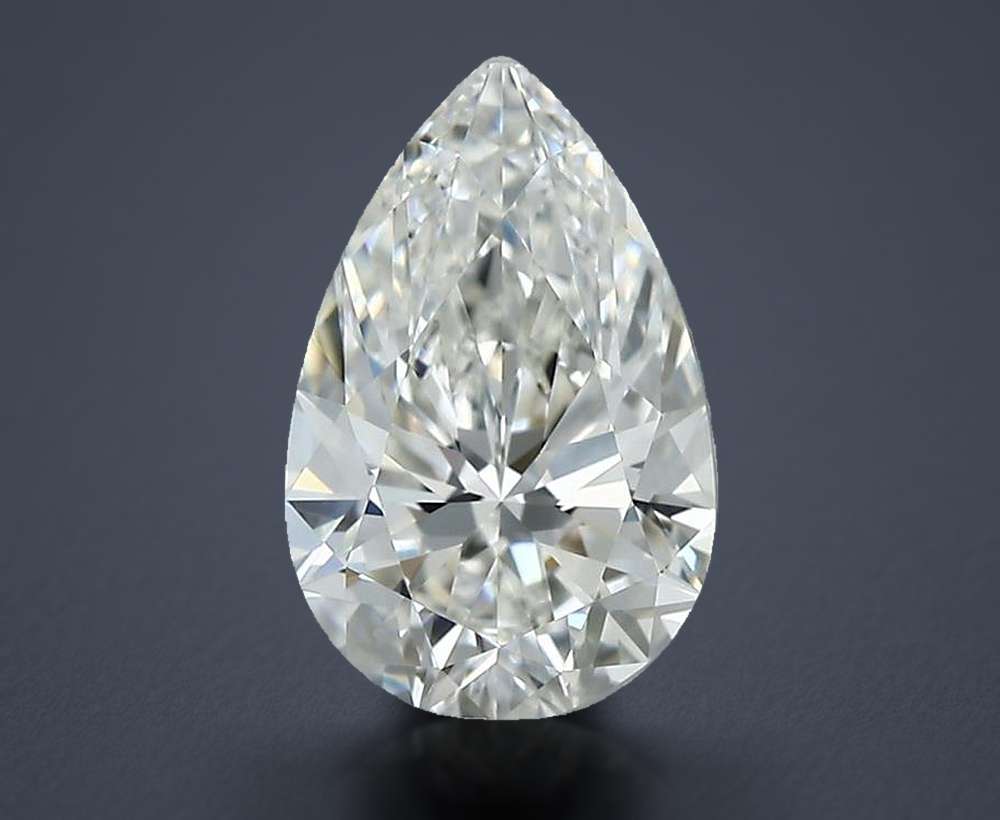 0.70 Carat Pear Natural Diamond