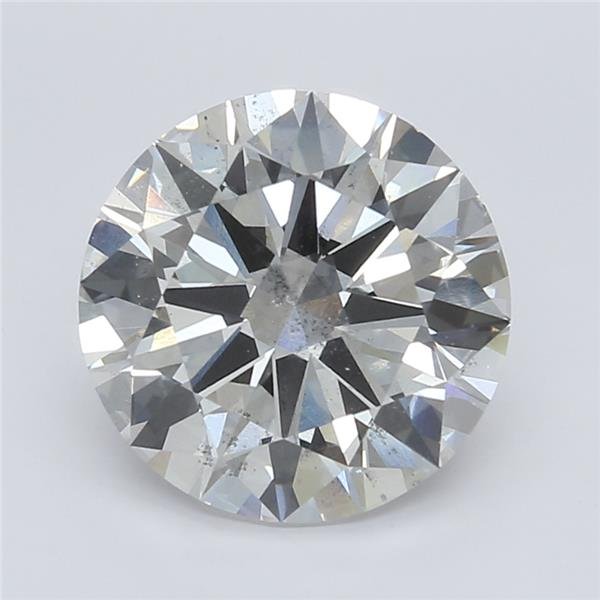 5.01ct G SI2 Excellent Cut Round Lab Grown Diamond