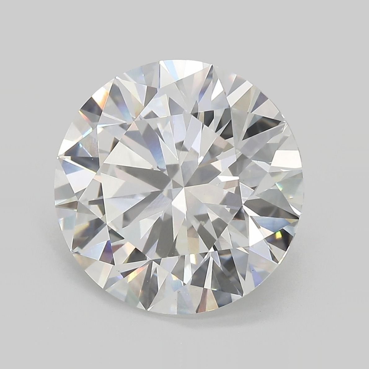 8.15ct E VVS2 Rare Carat Ideal Cut Round Lab Grown Diamond