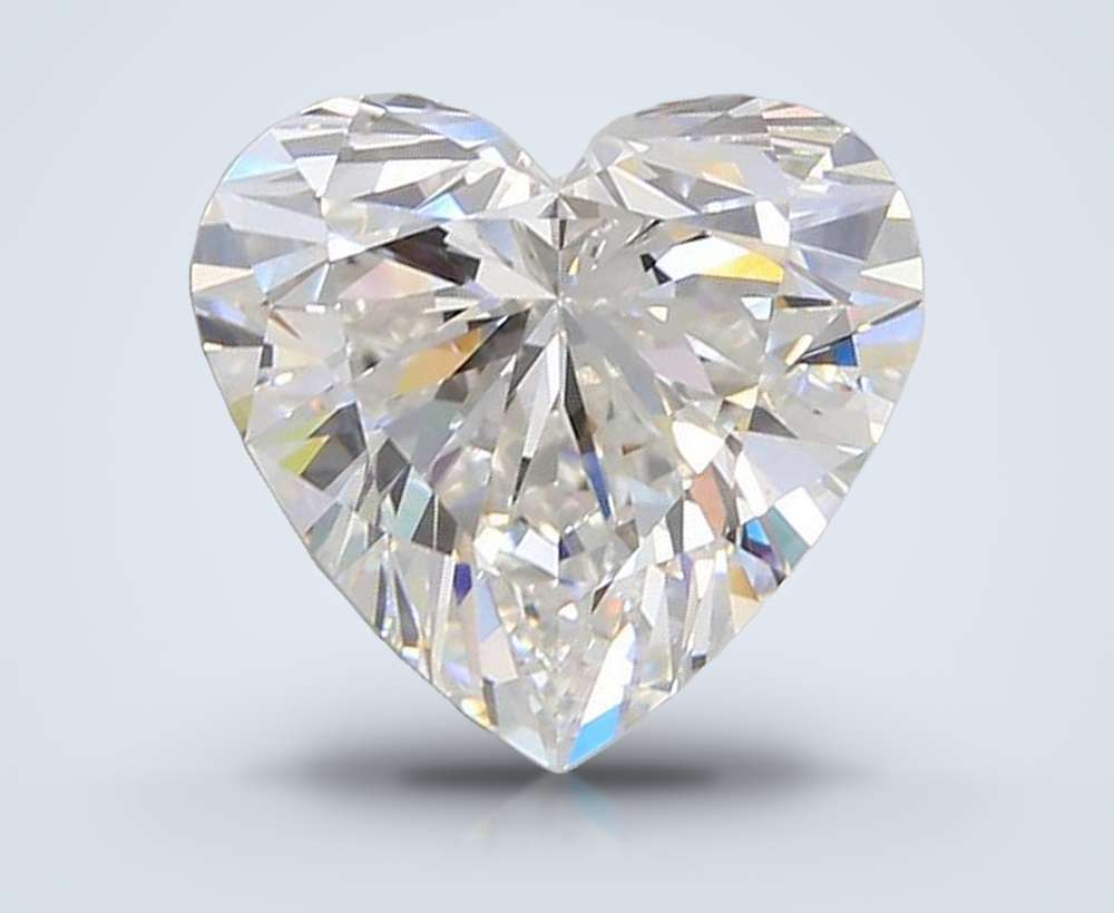 3.98 Carat Heart Lab Diamond